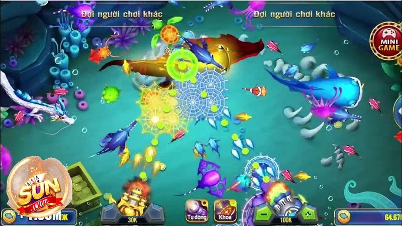 Ưu điểm khi chơi bắn cá ăn xu tại cổng game uy tín 